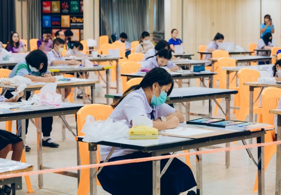 ภาพกิจกรรม  คณะวิทยาศาสตร์และเทคโนโลยี การประกวดภาพวาดจินตนาการทางวิทยาศาสตร์ ระดับประถมศึกษาตอนต้น ประถมศึกษาตอนปลาย มัธยมศึกษาตอนต้น มัธยมศึกษาตอนปลาย งานสัปดาห์วิทยาศาสตร์แห่งชาติ ส่วนภูมิภาค ประจำปี 2566