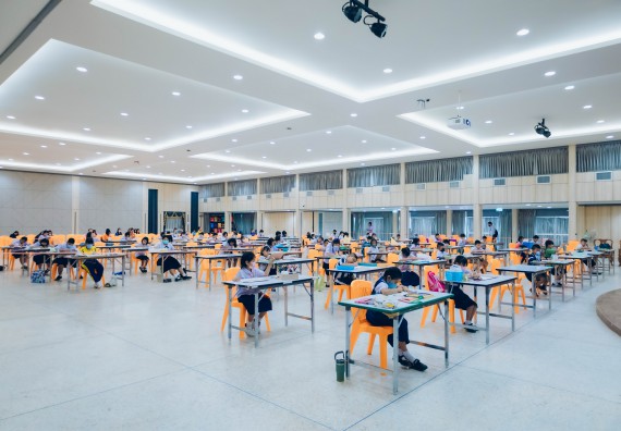 ภาพกิจกรรม  คณะวิทยาศาสตร์และเทคโนโลยี การประกวดภาพวาดจินตนาการทางวิทยาศาสตร์ ระดับประถมศึกษาตอนต้น ประถมศึกษาตอนปลาย มัธยมศึกษาตอนต้น มัธยมศึกษาตอนปลาย งานสัปดาห์วิทยาศาสตร์แห่งชาติ ส่วนภูมิภาค ประจำปี 2566