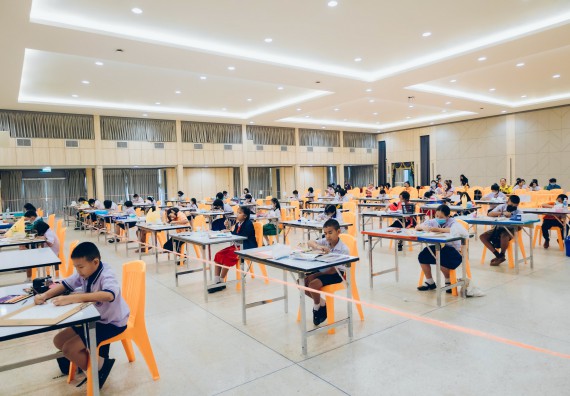 ภาพกิจกรรม  คณะวิทยาศาสตร์และเทคโนโลยี การประกวดภาพวาดจินตนาการทางวิทยาศาสตร์ ระดับประถมศึกษาตอนต้น ประถมศึกษาตอนปลาย มัธยมศึกษาตอนต้น มัธยมศึกษาตอนปลาย งานสัปดาห์วิทยาศาสตร์แห่งชาติ ส่วนภูมิภาค ประจำปี 2566