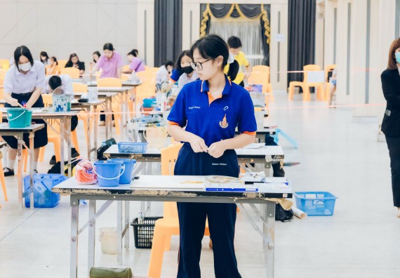 ภาพกิจกรรม  คณะวิทยาศาสตร์และเทคโนโลยี การประกวดภาพวาดจินตนาการทางวิทยาศาสตร์ ระดับประถมศึกษาตอนต้น ประถมศึกษาตอนปลาย มัธยมศึกษาตอนต้น มัธยมศึกษาตอนปลาย งานสัปดาห์วิทยาศาสตร์แห่งชาติ ส่วนภูมิภาค ประจำปี 2566