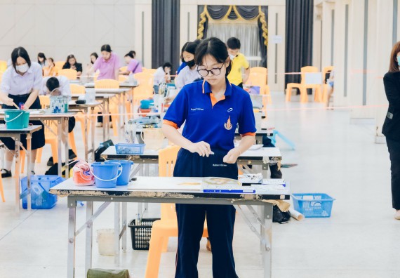 ภาพกิจกรรม  คณะวิทยาศาสตร์และเทคโนโลยี การประกวดภาพวาดจินตนาการทางวิทยาศาสตร์ ระดับประถมศึกษาตอนต้น ประถมศึกษาตอนปลาย มัธยมศึกษาตอนต้น มัธยมศึกษาตอนปลาย งานสัปดาห์วิทยาศาสตร์แห่งชาติ ส่วนภูมิภาค ประจำปี 2566