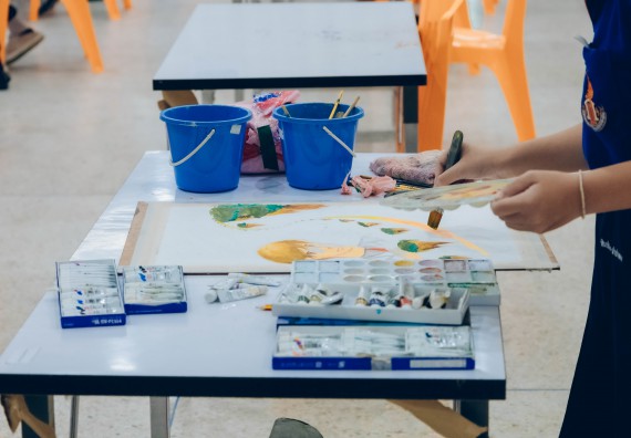 ภาพกิจกรรม  คณะวิทยาศาสตร์และเทคโนโลยี การประกวดภาพวาดจินตนาการทางวิทยาศาสตร์ ระดับประถมศึกษาตอนต้น ประถมศึกษาตอนปลาย มัธยมศึกษาตอนต้น มัธยมศึกษาตอนปลาย งานสัปดาห์วิทยาศาสตร์แห่งชาติ ส่วนภูมิภาค ประจำปี 2566