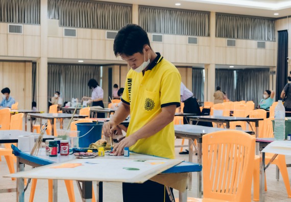 ภาพกิจกรรม  คณะวิทยาศาสตร์และเทคโนโลยี การประกวดภาพวาดจินตนาการทางวิทยาศาสตร์ ระดับประถมศึกษาตอนต้น ประถมศึกษาตอนปลาย มัธยมศึกษาตอนต้น มัธยมศึกษาตอนปลาย งานสัปดาห์วิทยาศาสตร์แห่งชาติ ส่วนภูมิภาค ประจำปี 2566