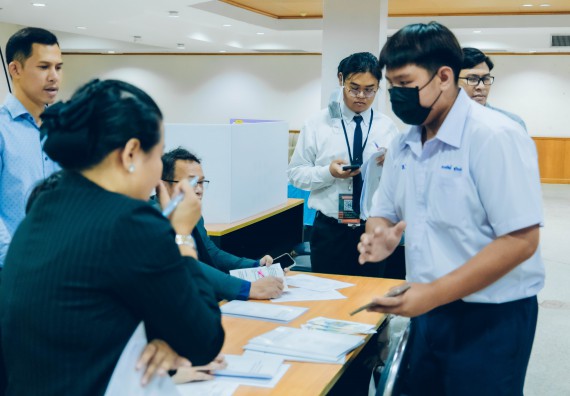 ภาพกิจกรรม  คณะวิทยาศาสตร์และเทคโนโลยี การประกวดโครงงานวิทยาศาสตร์ ระดับมัธยมศึกษาตอนต้น มัธยมศึกษาตอนปลาย งานสัปดาห์วิทยาศาสตร์แห่งชาติ ส่วนภูมิภาค ประจำปี 2566