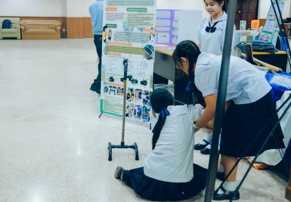 ภาพกิจกรรม  คณะวิทยาศาสตร์และเทคโนโลยี การประกวดโครงงานวิทยาศาสตร์ ระดับมัธยมศึกษาตอนต้น มัธยมศึกษาตอนปลาย งานสัปดาห์วิทยาศาสตร์แห่งชาติ ส่วนภูมิภาค ประจำปี 2566