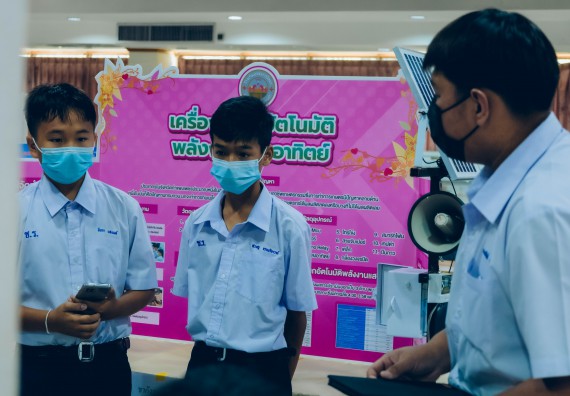 ภาพกิจกรรม  คณะวิทยาศาสตร์และเทคโนโลยี การประกวดโครงงานวิทยาศาสตร์ ระดับมัธยมศึกษาตอนต้น มัธยมศึกษาตอนปลาย งานสัปดาห์วิทยาศาสตร์แห่งชาติ ส่วนภูมิภาค ประจำปี 2566