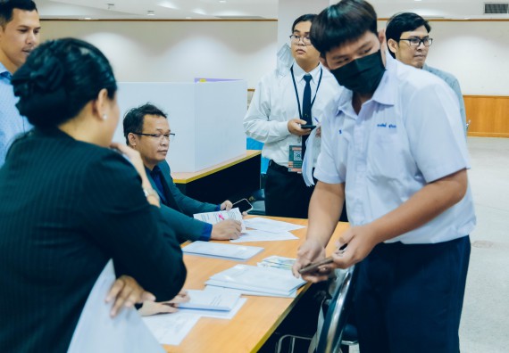 ภาพกิจกรรม  คณะวิทยาศาสตร์และเทคโนโลยี การประกวดโครงงานวิทยาศาสตร์ ระดับมัธยมศึกษาตอนต้น มัธยมศึกษาตอนปลาย งานสัปดาห์วิทยาศาสตร์แห่งชาติ ส่วนภูมิภาค ประจำปี 2566