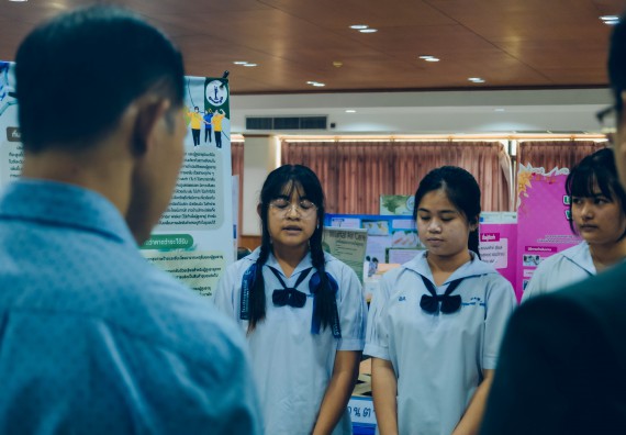 ภาพกิจกรรม  คณะวิทยาศาสตร์และเทคโนโลยี การประกวดโครงงานวิทยาศาสตร์ ระดับมัธยมศึกษาตอนต้น มัธยมศึกษาตอนปลาย งานสัปดาห์วิทยาศาสตร์แห่งชาติ ส่วนภูมิภาค ประจำปี 2566