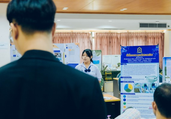 ภาพกิจกรรม  คณะวิทยาศาสตร์และเทคโนโลยี การประกวดโครงงานวิทยาศาสตร์ ระดับมัธยมศึกษาตอนต้น มัธยมศึกษาตอนปลาย งานสัปดาห์วิทยาศาสตร์แห่งชาติ ส่วนภูมิภาค ประจำปี 2566