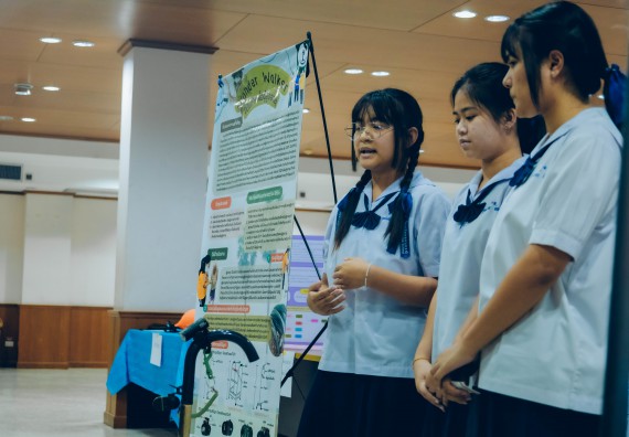 ภาพกิจกรรม  คณะวิทยาศาสตร์และเทคโนโลยี การประกวดโครงงานวิทยาศาสตร์ ระดับมัธยมศึกษาตอนต้น มัธยมศึกษาตอนปลาย งานสัปดาห์วิทยาศาสตร์แห่งชาติ ส่วนภูมิภาค ประจำปี 2566