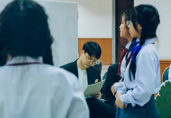 ภาพกิจกรรม  คณะวิทยาศาสตร์และเทคโนโลยี การประกวดโครงงานวิทยาศาสตร์ ระดับมัธยมศึกษาตอนต้น มัธยมศึกษาตอนปลาย งานสัปดาห์วิทยาศาสตร์แห่งชาติ ส่วนภูมิภาค ประจำปี 2566