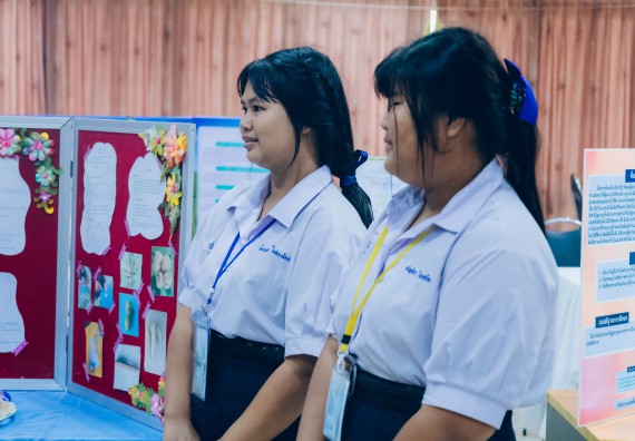 ภาพกิจกรรม  คณะวิทยาศาสตร์และเทคโนโลยี การประกวดโครงงานวิทยาศาสตร์ ระดับมัธยมศึกษาตอนต้น มัธยมศึกษาตอนปลาย งานสัปดาห์วิทยาศาสตร์แห่งชาติ ส่วนภูมิภาค ประจำปี 2566