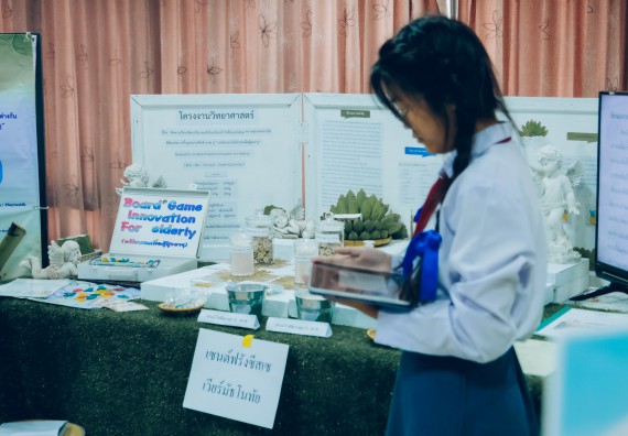 ภาพกิจกรรม  คณะวิทยาศาสตร์และเทคโนโลยี การประกวดโครงงานวิทยาศาสตร์ ระดับมัธยมศึกษาตอนต้น มัธยมศึกษาตอนปลาย งานสัปดาห์วิทยาศาสตร์แห่งชาติ ส่วนภูมิภาค ประจำปี 2566