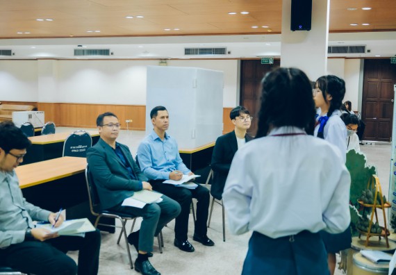 ภาพกิจกรรม  คณะวิทยาศาสตร์และเทคโนโลยี การประกวดโครงงานวิทยาศาสตร์ ระดับมัธยมศึกษาตอนต้น มัธยมศึกษาตอนปลาย งานสัปดาห์วิทยาศาสตร์แห่งชาติ ส่วนภูมิภาค ประจำปี 2566