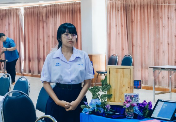 ภาพกิจกรรม  คณะวิทยาศาสตร์และเทคโนโลยี การประกวดโครงงานวิทยาศาสตร์ ระดับมัธยมศึกษาตอนต้น มัธยมศึกษาตอนปลาย งานสัปดาห์วิทยาศาสตร์แห่งชาติ ส่วนภูมิภาค ประจำปี 2566