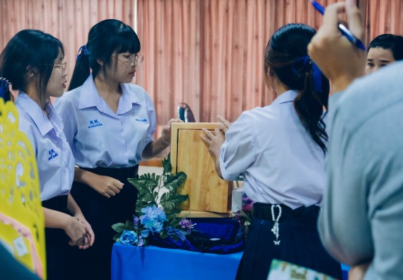 ภาพกิจกรรม  คณะวิทยาศาสตร์และเทคโนโลยี การประกวดโครงงานวิทยาศาสตร์ ระดับมัธยมศึกษาตอนต้น มัธยมศึกษาตอนปลาย งานสัปดาห์วิทยาศาสตร์แห่งชาติ ส่วนภูมิภาค ประจำปี 2566