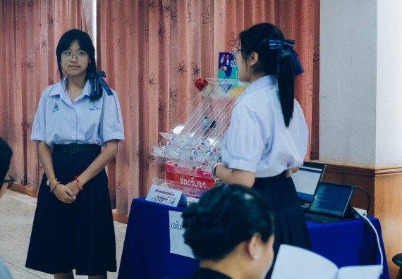 ภาพกิจกรรม  คณะวิทยาศาสตร์และเทคโนโลยี การประกวดโครงงานวิทยาศาสตร์ ระดับมัธยมศึกษาตอนต้น มัธยมศึกษาตอนปลาย งานสัปดาห์วิทยาศาสตร์แห่งชาติ ส่วนภูมิภาค ประจำปี 2566