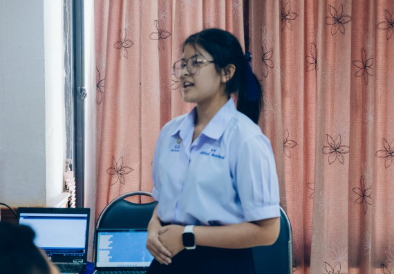 ภาพกิจกรรม  คณะวิทยาศาสตร์และเทคโนโลยี การประกวดโครงงานวิทยาศาสตร์ ระดับมัธยมศึกษาตอนต้น มัธยมศึกษาตอนปลาย งานสัปดาห์วิทยาศาสตร์แห่งชาติ ส่วนภูมิภาค ประจำปี 2566