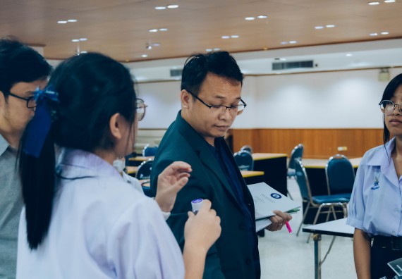 ภาพกิจกรรม  คณะวิทยาศาสตร์และเทคโนโลยี การประกวดโครงงานวิทยาศาสตร์ ระดับมัธยมศึกษาตอนต้น มัธยมศึกษาตอนปลาย งานสัปดาห์วิทยาศาสตร์แห่งชาติ ส่วนภูมิภาค ประจำปี 2566