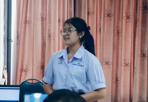 ภาพกิจกรรม  คณะวิทยาศาสตร์และเทคโนโลยี การประกวดโครงงานวิทยาศาสตร์ ระดับมัธยมศึกษาตอนต้น มัธยมศึกษาตอนปลาย งานสัปดาห์วิทยาศาสตร์แห่งชาติ ส่วนภูมิภาค ประจำปี 2566