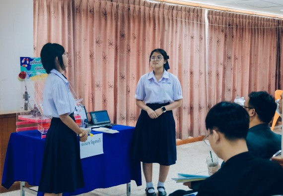 ภาพกิจกรรม  คณะวิทยาศาสตร์และเทคโนโลยี การประกวดโครงงานวิทยาศาสตร์ ระดับมัธยมศึกษาตอนต้น มัธยมศึกษาตอนปลาย งานสัปดาห์วิทยาศาสตร์แห่งชาติ ส่วนภูมิภาค ประจำปี 2566