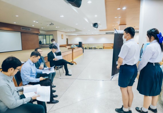 ภาพกิจกรรม  คณะวิทยาศาสตร์และเทคโนโลยี การประกวดโครงงานวิทยาศาสตร์ ระดับมัธยมศึกษาตอนต้น มัธยมศึกษาตอนปลาย งานสัปดาห์วิทยาศาสตร์แห่งชาติ ส่วนภูมิภาค ประจำปี 2566