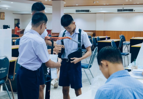 ภาพกิจกรรม  คณะวิทยาศาสตร์และเทคโนโลยี การประกวดโครงงานวิทยาศาสตร์ ระดับมัธยมศึกษาตอนต้น มัธยมศึกษาตอนปลาย งานสัปดาห์วิทยาศาสตร์แห่งชาติ ส่วนภูมิภาค ประจำปี 2566