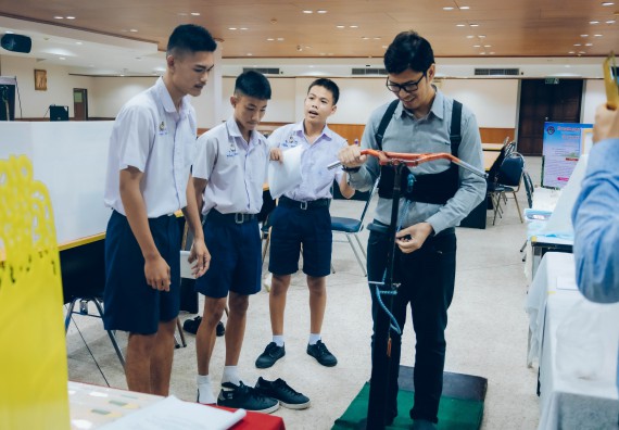 ภาพกิจกรรม  คณะวิทยาศาสตร์และเทคโนโลยี การประกวดโครงงานวิทยาศาสตร์ ระดับมัธยมศึกษาตอนต้น มัธยมศึกษาตอนปลาย งานสัปดาห์วิทยาศาสตร์แห่งชาติ ส่วนภูมิภาค ประจำปี 2566