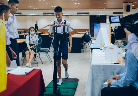 ภาพกิจกรรม  คณะวิทยาศาสตร์และเทคโนโลยี การประกวดโครงงานวิทยาศาสตร์ ระดับมัธยมศึกษาตอนต้น มัธยมศึกษาตอนปลาย งานสัปดาห์วิทยาศาสตร์แห่งชาติ ส่วนภูมิภาค ประจำปี 2566