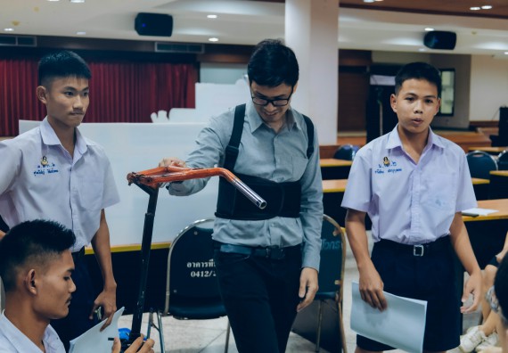 ภาพกิจกรรม  คณะวิทยาศาสตร์และเทคโนโลยี การประกวดโครงงานวิทยาศาสตร์ ระดับมัธยมศึกษาตอนต้น มัธยมศึกษาตอนปลาย งานสัปดาห์วิทยาศาสตร์แห่งชาติ ส่วนภูมิภาค ประจำปี 2566