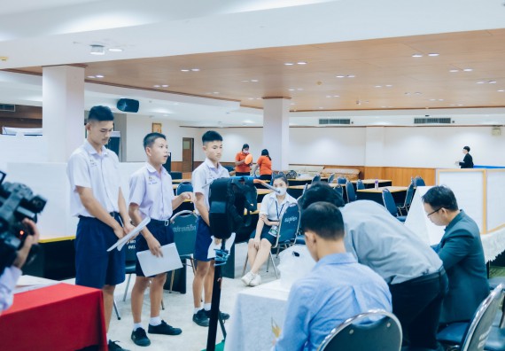 ภาพกิจกรรม  คณะวิทยาศาสตร์และเทคโนโลยี การประกวดโครงงานวิทยาศาสตร์ ระดับมัธยมศึกษาตอนต้น มัธยมศึกษาตอนปลาย งานสัปดาห์วิทยาศาสตร์แห่งชาติ ส่วนภูมิภาค ประจำปี 2566