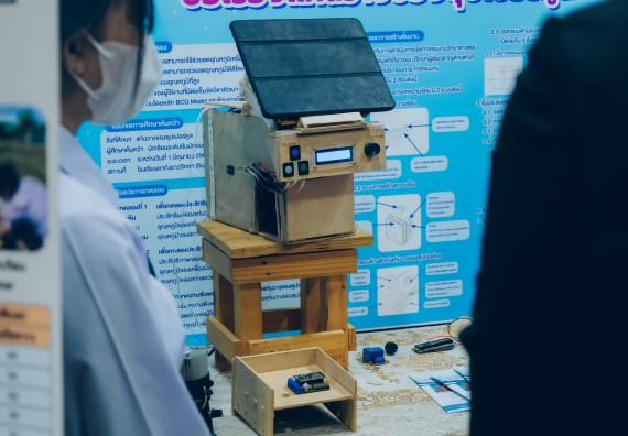 ภาพกิจกรรม  คณะวิทยาศาสตร์และเทคโนโลยี การประกวดโครงงานวิทยาศาสตร์ ระดับมัธยมศึกษาตอนต้น มัธยมศึกษาตอนปลาย งานสัปดาห์วิทยาศาสตร์แห่งชาติ ส่วนภูมิภาค ประจำปี 2566