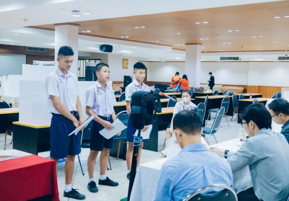 ภาพกิจกรรม  คณะวิทยาศาสตร์และเทคโนโลยี การประกวดโครงงานวิทยาศาสตร์ ระดับมัธยมศึกษาตอนต้น มัธยมศึกษาตอนปลาย งานสัปดาห์วิทยาศาสตร์แห่งชาติ ส่วนภูมิภาค ประจำปี 2566