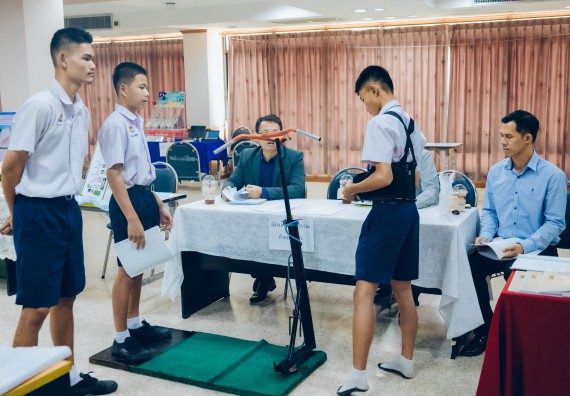 ภาพกิจกรรม  คณะวิทยาศาสตร์และเทคโนโลยี การประกวดโครงงานวิทยาศาสตร์ ระดับมัธยมศึกษาตอนต้น มัธยมศึกษาตอนปลาย งานสัปดาห์วิทยาศาสตร์แห่งชาติ ส่วนภูมิภาค ประจำปี 2566