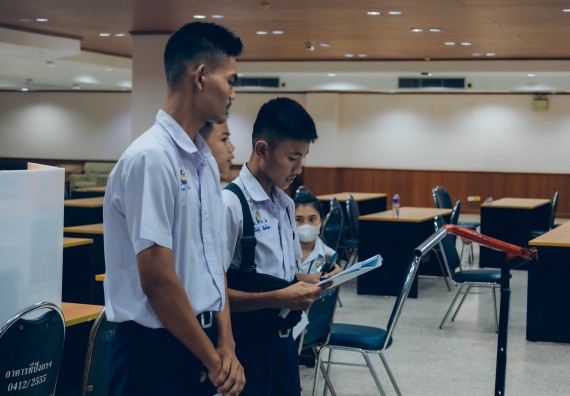ภาพกิจกรรม  คณะวิทยาศาสตร์และเทคโนโลยี การประกวดโครงงานวิทยาศาสตร์ ระดับมัธยมศึกษาตอนต้น มัธยมศึกษาตอนปลาย งานสัปดาห์วิทยาศาสตร์แห่งชาติ ส่วนภูมิภาค ประจำปี 2566