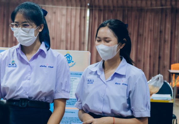 ภาพกิจกรรม  คณะวิทยาศาสตร์และเทคโนโลยี การประกวดโครงงานวิทยาศาสตร์ ระดับมัธยมศึกษาตอนต้น มัธยมศึกษาตอนปลาย งานสัปดาห์วิทยาศาสตร์แห่งชาติ ส่วนภูมิภาค ประจำปี 2566