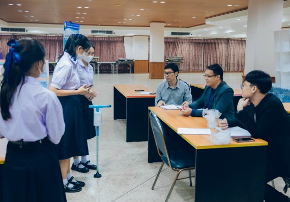 ภาพกิจกรรม  คณะวิทยาศาสตร์และเทคโนโลยี การประกวดโครงงานวิทยาศาสตร์ ระดับมัธยมศึกษาตอนต้น มัธยมศึกษาตอนปลาย งานสัปดาห์วิทยาศาสตร์แห่งชาติ ส่วนภูมิภาค ประจำปี 2566