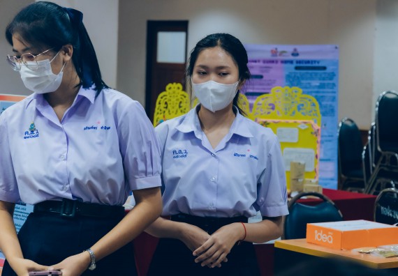 ภาพกิจกรรม  คณะวิทยาศาสตร์และเทคโนโลยี การประกวดโครงงานวิทยาศาสตร์ ระดับมัธยมศึกษาตอนต้น มัธยมศึกษาตอนปลาย งานสัปดาห์วิทยาศาสตร์แห่งชาติ ส่วนภูมิภาค ประจำปี 2566