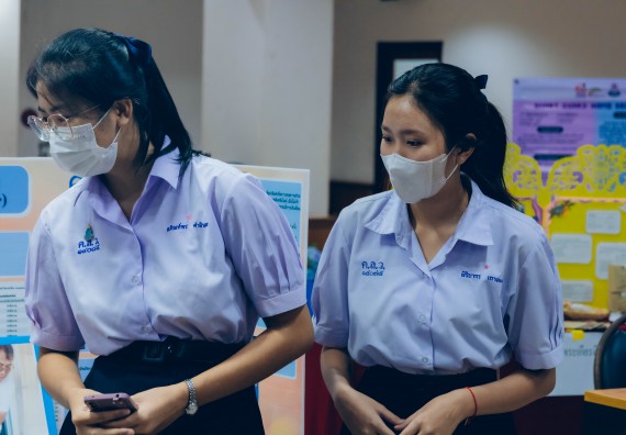 ภาพกิจกรรม  คณะวิทยาศาสตร์และเทคโนโลยี การประกวดโครงงานวิทยาศาสตร์ ระดับมัธยมศึกษาตอนต้น มัธยมศึกษาตอนปลาย งานสัปดาห์วิทยาศาสตร์แห่งชาติ ส่วนภูมิภาค ประจำปี 2566