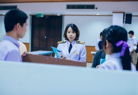 ภาพกิจกรรม  คณะวิทยาศาสตร์และเทคโนโลยี การประกวดโครงงานคณิตศาสตร์ ประเภทคณิตศาสตร์บริสุทธิ์ ระดับมัธยมศึกษาตอนต้น มัธยมศึกษาตอนปลาย งานสัปดาห์วิทยาศาสตร์แห่งชาติ ส่วนภูมิภาค ประจำปี 2566