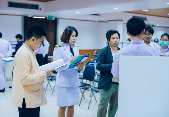 ภาพกิจกรรม  คณะวิทยาศาสตร์และเทคโนโลยี การประกวดโครงงานคณิตศาสตร์ ประเภทคณิตศาสตร์บริสุทธิ์ ระดับมัธยมศึกษาตอนต้น มัธยมศึกษาตอนปลาย งานสัปดาห์วิทยาศาสตร์แห่งชาติ ส่วนภูมิภาค ประจำปี 2566