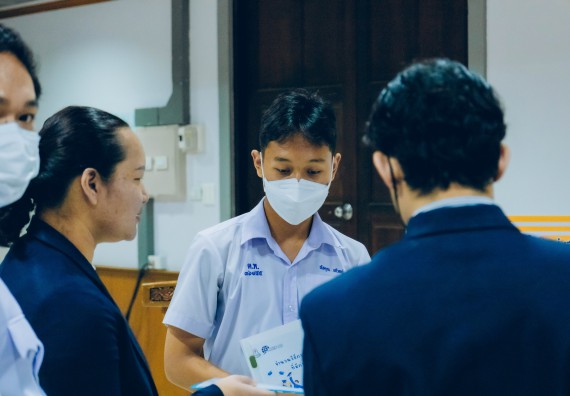 ภาพกิจกรรม  คณะวิทยาศาสตร์และเทคโนโลยี การประกวดโครงงานคณิตศาสตร์ ประเภทคณิตศาสตร์บริสุทธิ์ ระดับมัธยมศึกษาตอนต้น มัธยมศึกษาตอนปลาย งานสัปดาห์วิทยาศาสตร์แห่งชาติ ส่วนภูมิภาค ประจำปี 2566