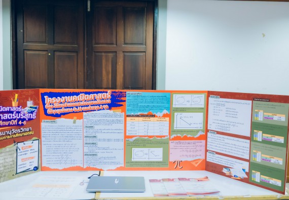 ภาพกิจกรรม  คณะวิทยาศาสตร์และเทคโนโลยี การประกวดโครงงานคณิตศาสตร์ ประเภทคณิตศาสตร์บริสุทธิ์ ระดับมัธยมศึกษาตอนต้น มัธยมศึกษาตอนปลาย งานสัปดาห์วิทยาศาสตร์แห่งชาติ ส่วนภูมิภาค ประจำปี 2566
