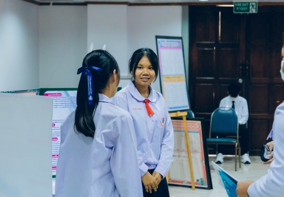 ภาพกิจกรรม  คณะวิทยาศาสตร์และเทคโนโลยี การประกวดโครงงานคณิตศาสตร์ ประเภทคณิตศาสตร์บริสุทธิ์ ระดับมัธยมศึกษาตอนต้น มัธยมศึกษาตอนปลาย งานสัปดาห์วิทยาศาสตร์แห่งชาติ ส่วนภูมิภาค ประจำปี 2566