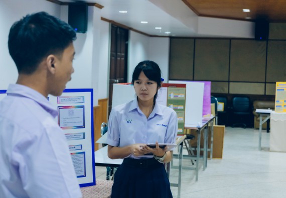 ภาพกิจกรรม  คณะวิทยาศาสตร์และเทคโนโลยี การประกวดโครงงานคณิตศาสตร์ ประเภทคณิตศาสตร์บริสุทธิ์ ระดับมัธยมศึกษาตอนต้น มัธยมศึกษาตอนปลาย งานสัปดาห์วิทยาศาสตร์แห่งชาติ ส่วนภูมิภาค ประจำปี 2566