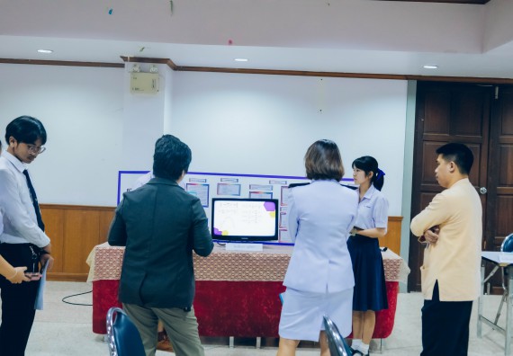 ภาพกิจกรรม  คณะวิทยาศาสตร์และเทคโนโลยี การประกวดโครงงานคณิตศาสตร์ ประเภทคณิตศาสตร์บริสุทธิ์ ระดับมัธยมศึกษาตอนต้น มัธยมศึกษาตอนปลาย งานสัปดาห์วิทยาศาสตร์แห่งชาติ ส่วนภูมิภาค ประจำปี 2566