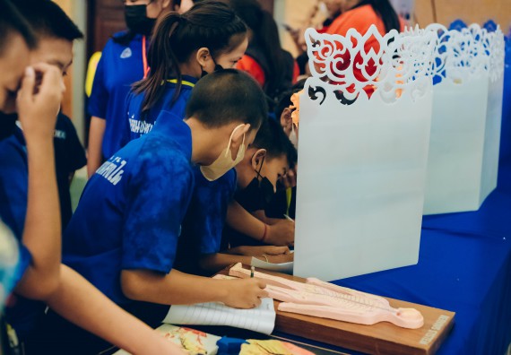 ภาพกิจกรรม  คณะวิทยาศาสตร์และเทคโนโลยี จัดนิทรรศการและกิจกรรมด้านวิทยาศาสตร์ เทคโนโลยีและนวัตกรรม (วทน.)  งานสัปดาห์วิทยาศาสตร์แห่งชาติ ส่วนภูมิภาค ประจำปี 2566