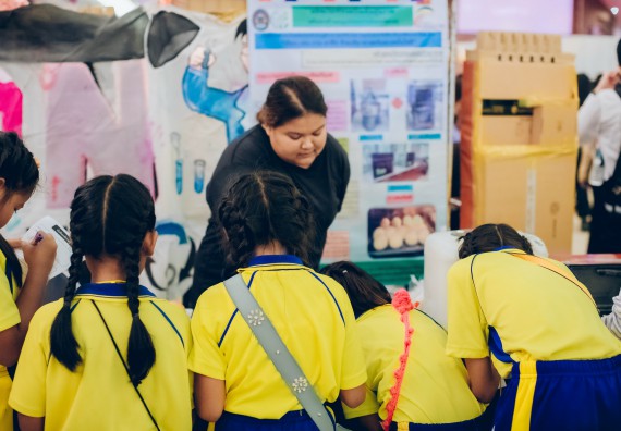 ภาพกิจกรรม  คณะวิทยาศาสตร์และเทคโนโลยี จัดนิทรรศการและกิจกรรมด้านวิทยาศาสตร์ เทคโนโลยีและนวัตกรรม (วทน.)  งานสัปดาห์วิทยาศาสตร์แห่งชาติ ส่วนภูมิภาค ประจำปี 2566