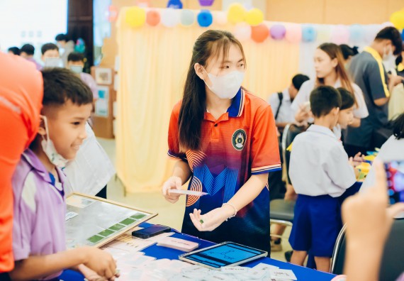 ภาพกิจกรรม  คณะวิทยาศาสตร์และเทคโนโลยี จัดนิทรรศการและกิจกรรมด้านวิทยาศาสตร์ เทคโนโลยีและนวัตกรรม (วทน.)  งานสัปดาห์วิทยาศาสตร์แห่งชาติ ส่วนภูมิภาค ประจำปี 2566