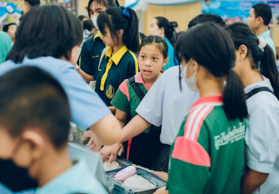 ภาพกิจกรรม  คณะวิทยาศาสตร์และเทคโนโลยี จัดนิทรรศการและกิจกรรมด้านวิทยาศาสตร์ เทคโนโลยีและนวัตกรรม (วทน.)  งานสัปดาห์วิทยาศาสตร์แห่งชาติ ส่วนภูมิภาค ประจำปี 2566